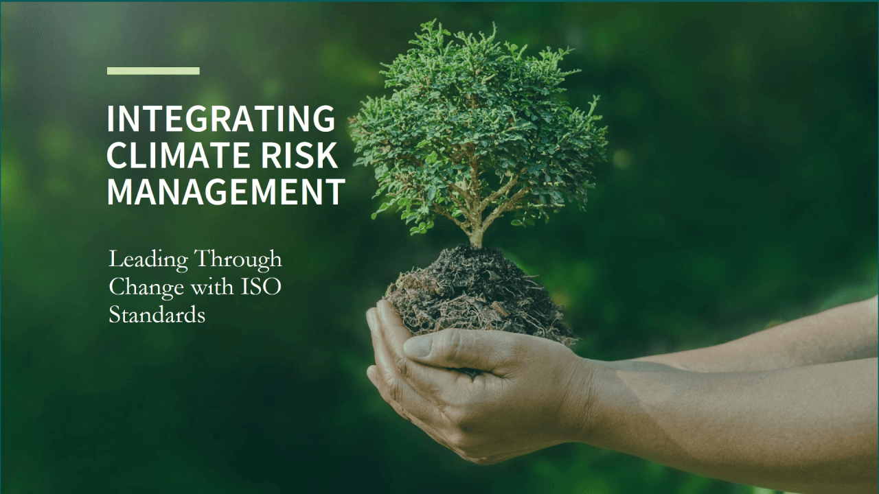 Climate Risk Management
